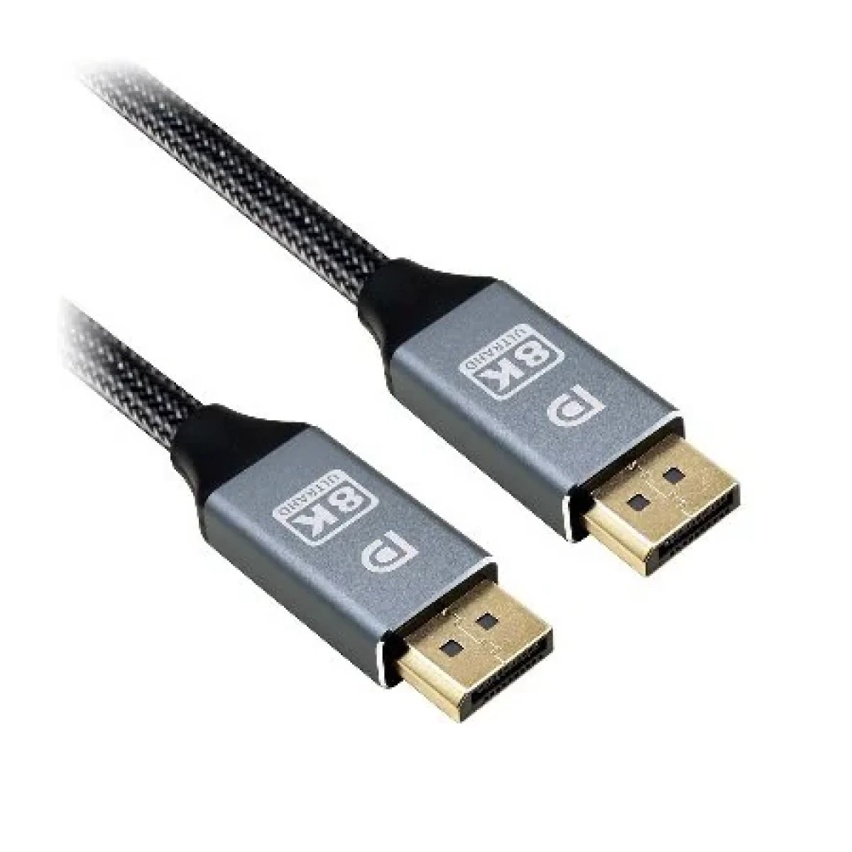 Cable DisplayPort BRobotix 6005224 Blindado 2 M Soporta 8K 6005224