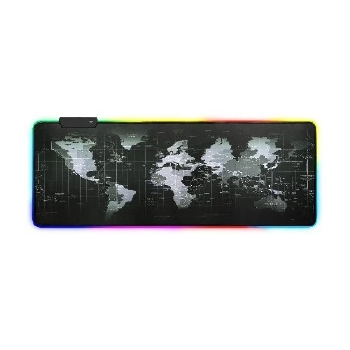 Mouse Pad Gamer BRobotix Planisferio 800x300x4mm RGB 651329