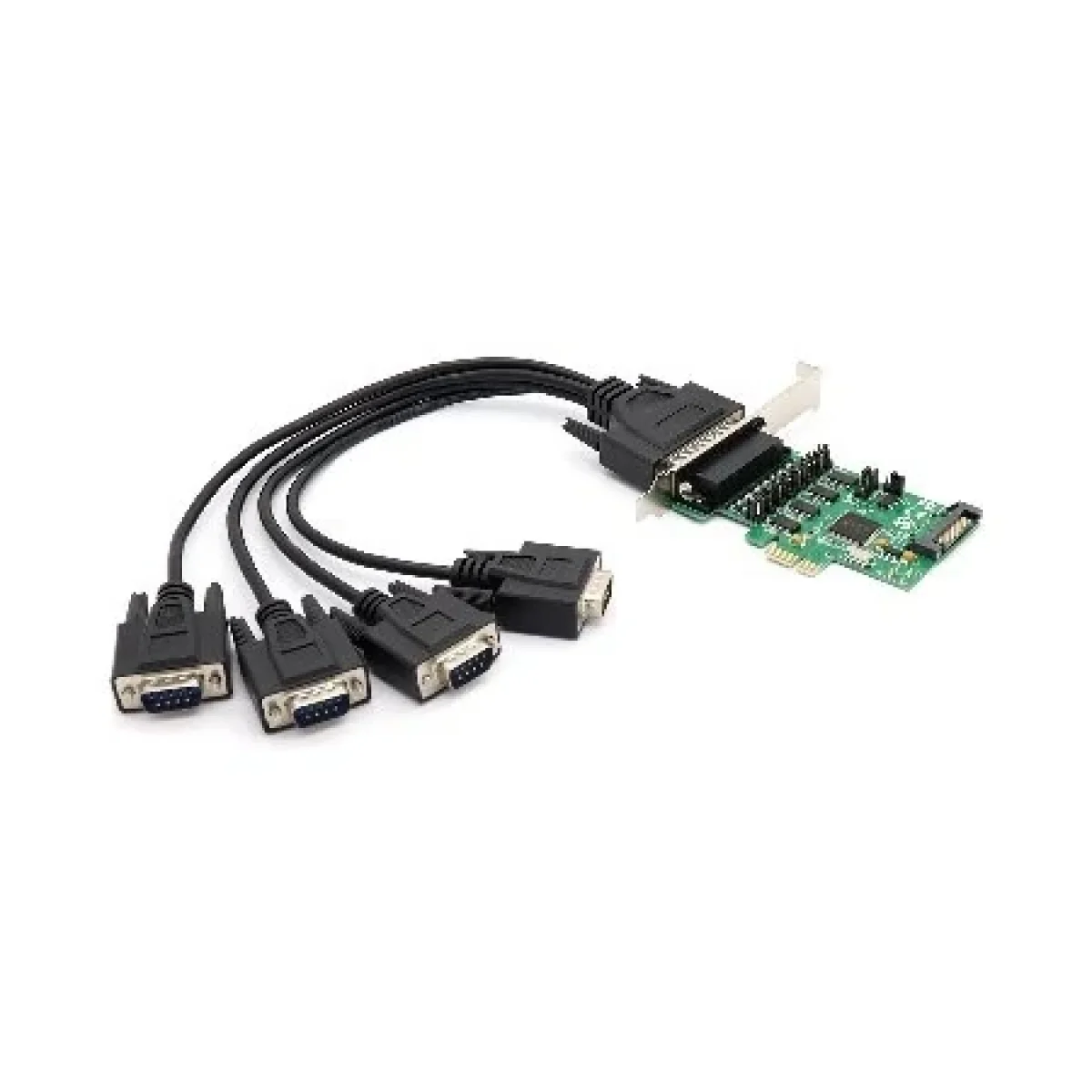 Tarjeta Serial BRobotix 651916 PCI Express 4 Puertos 651916