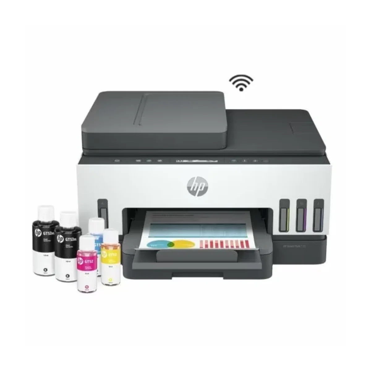 Multifuncional HP Smart Tank 750 15 ppm Negro 9 ppm Color Tinta Continua Wi Fi USB Duplex 6UU47A