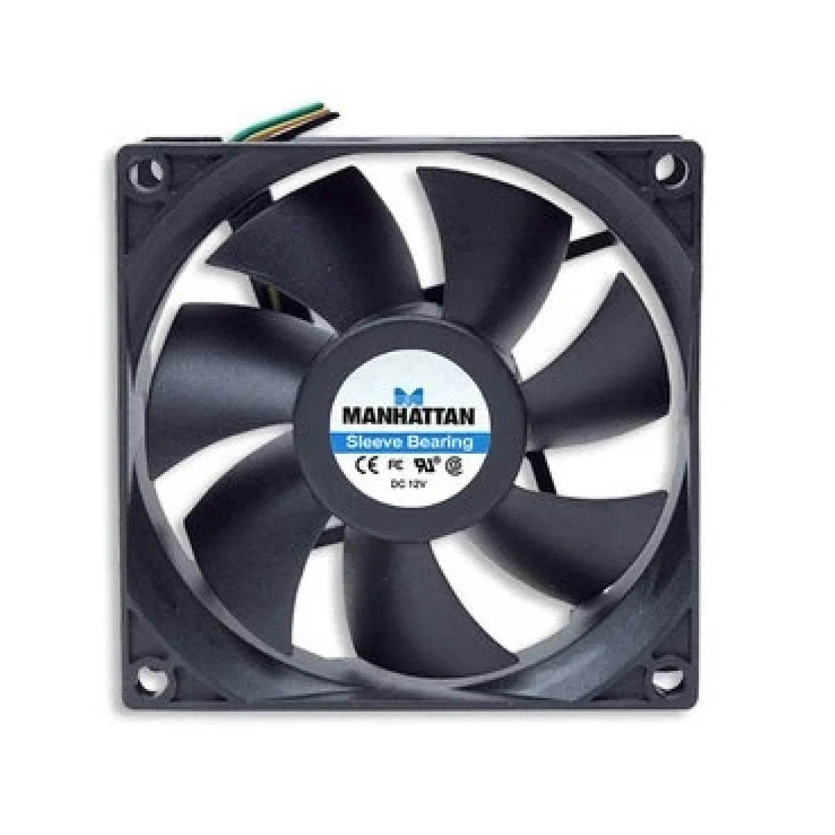 Ventilador Manhattan 80mm 2500 RPM 3 pines 700955