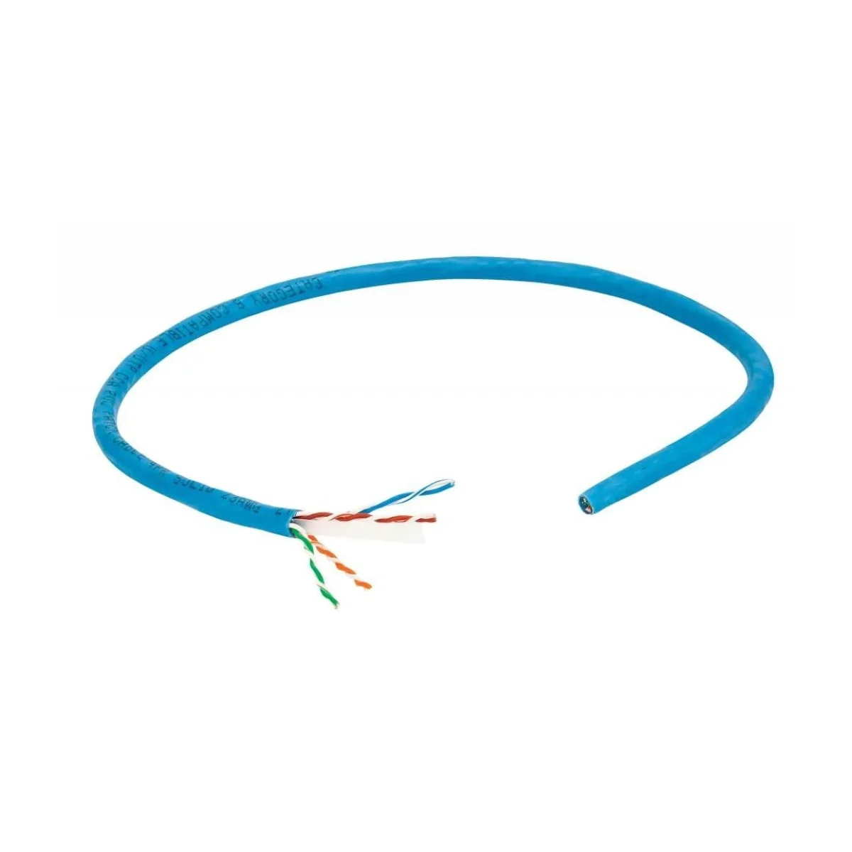 Bobina Intellinet Cat6 305M 23 AWG Azul 704670