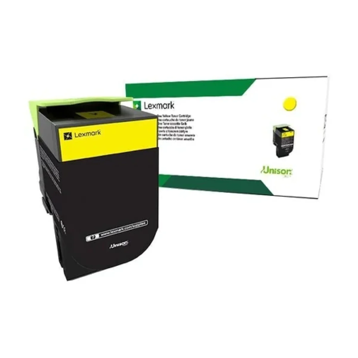 Toner Lexmark 71B40Y0 Amarillo 71B40Y0