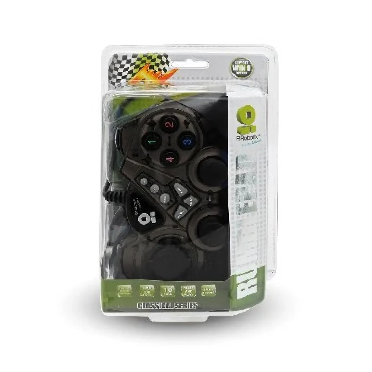 Control BRobotix RumblePad Alambrico Color Humo 75 751899H