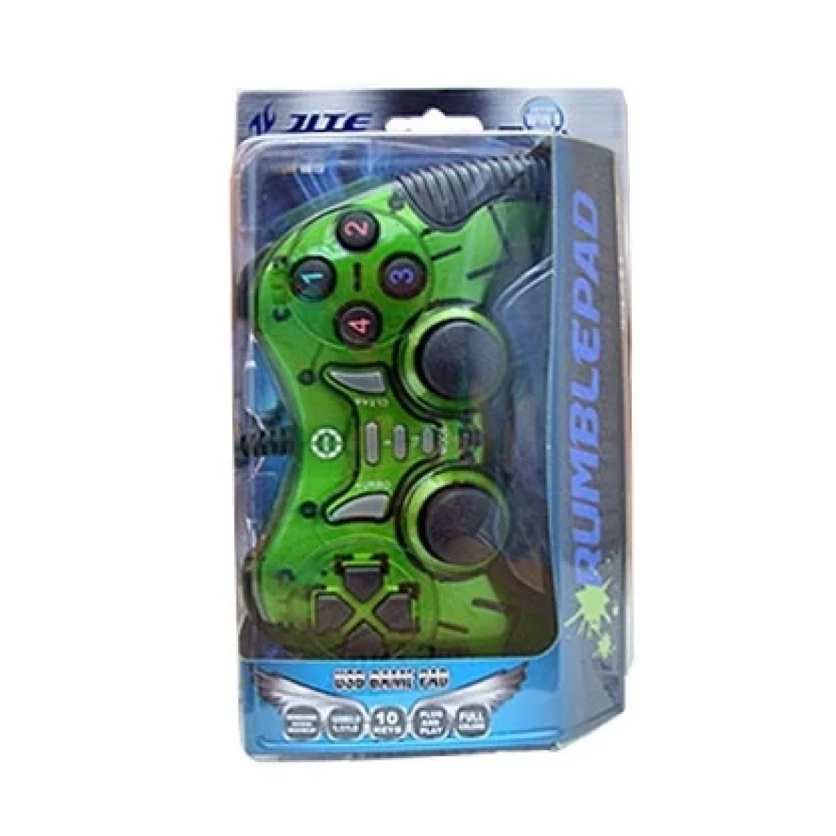 Control BRobotix RumblePad Alambrico Verde 751899V 751899V
