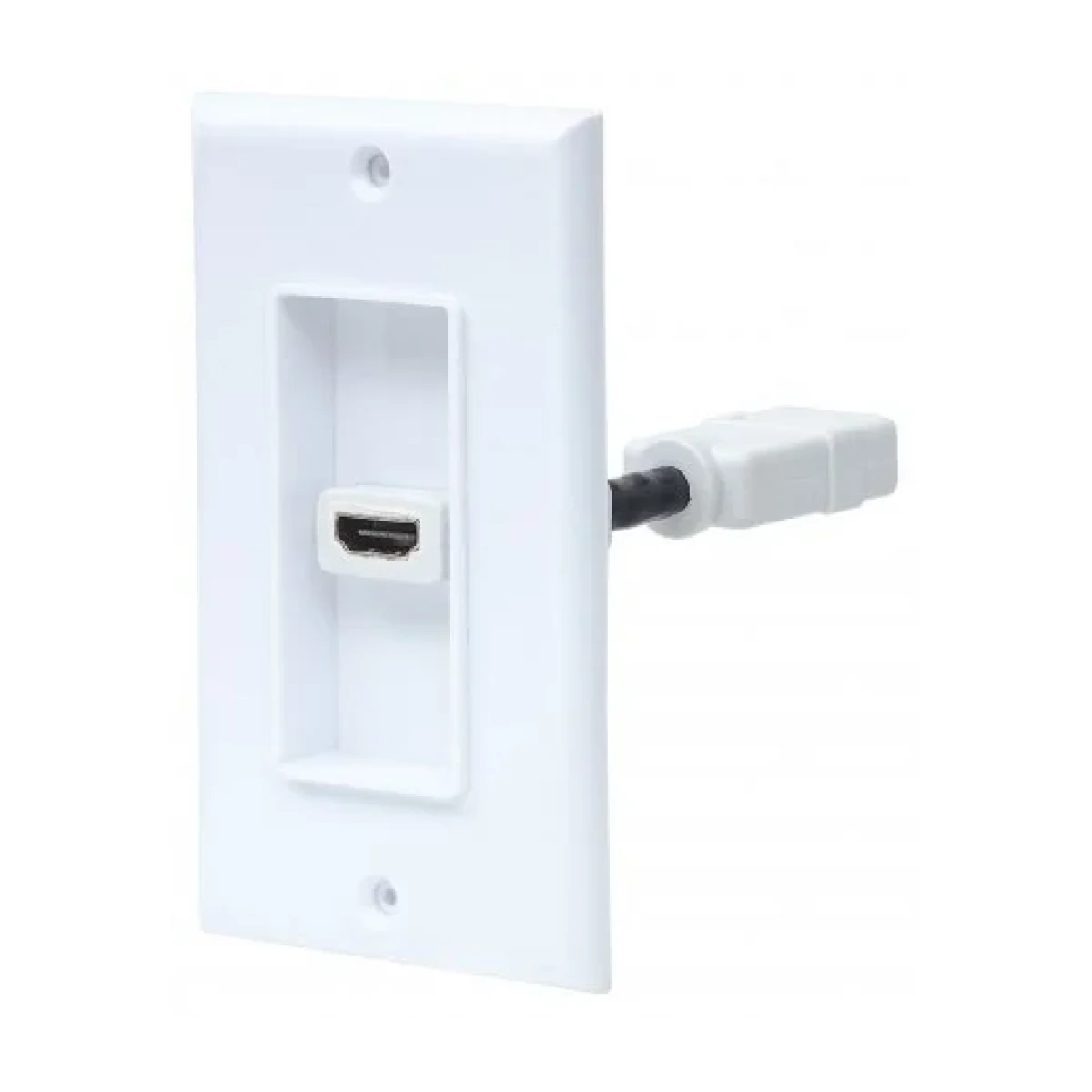 Tapa Manhattan 771719 1 Puerto HDMI Blanco 771719