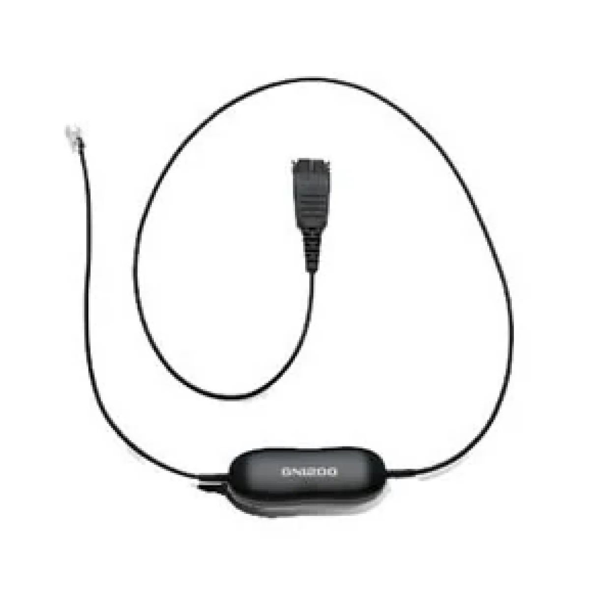 Cable para Auriculares Jabra Smart Cord para Cisco IP Phone 78xx Biz 2300 Mitel 74xx Dialog 42xx 44xx 5446 Snom 71x Negro 88001 99