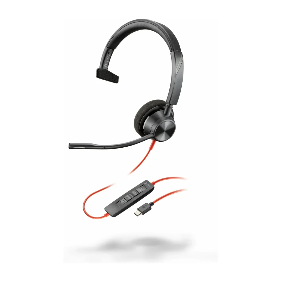 Diadema Poly Blackwire 3310 Alambrico USB Microfon 8X215AA