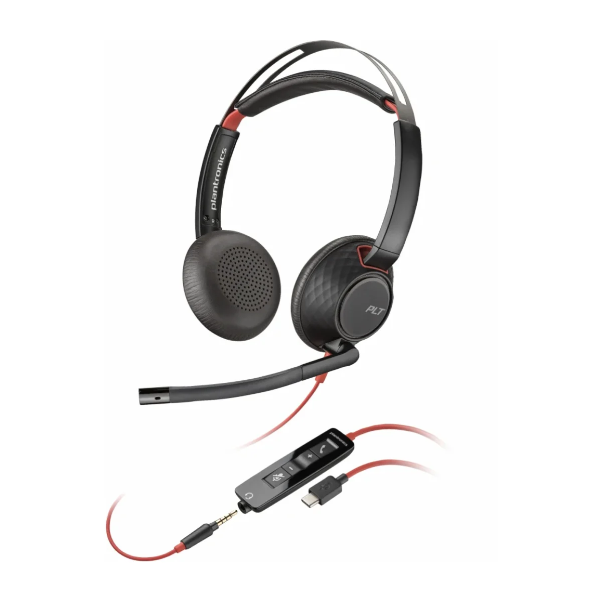 Diadema Poly Blackwire 5220 Alambrico USB CA 3 5mm 8X231AA