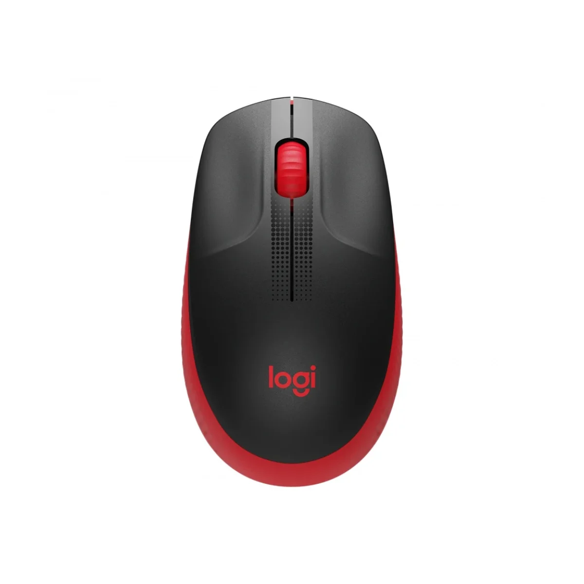 Mouse Logitech M190 Inalambrico Usb Negro Rojo 910 005904
