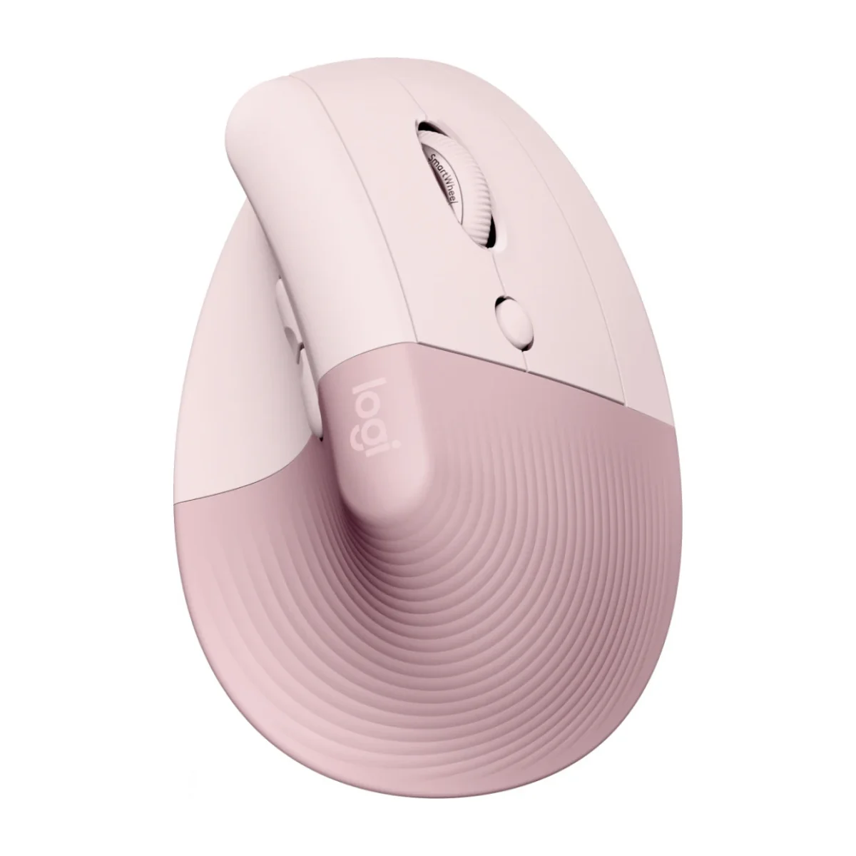 Mouse Logitech Lift Vertical Inalambrico 6 Botones Rosa 910 006472