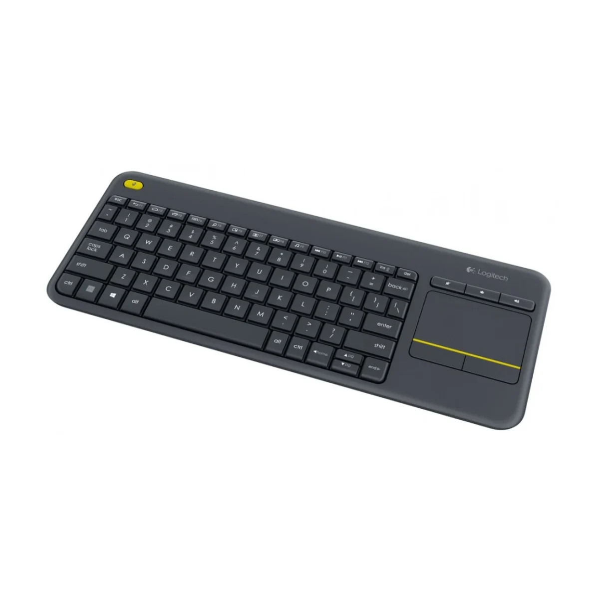Teclado Inalambrico Touch Logitech K400 Plus Inalambrico Negro 920 007123