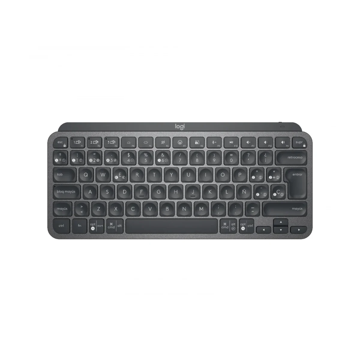 Teclado Logitech MX Keys Mini Inalambrico Grafito 920 010476
