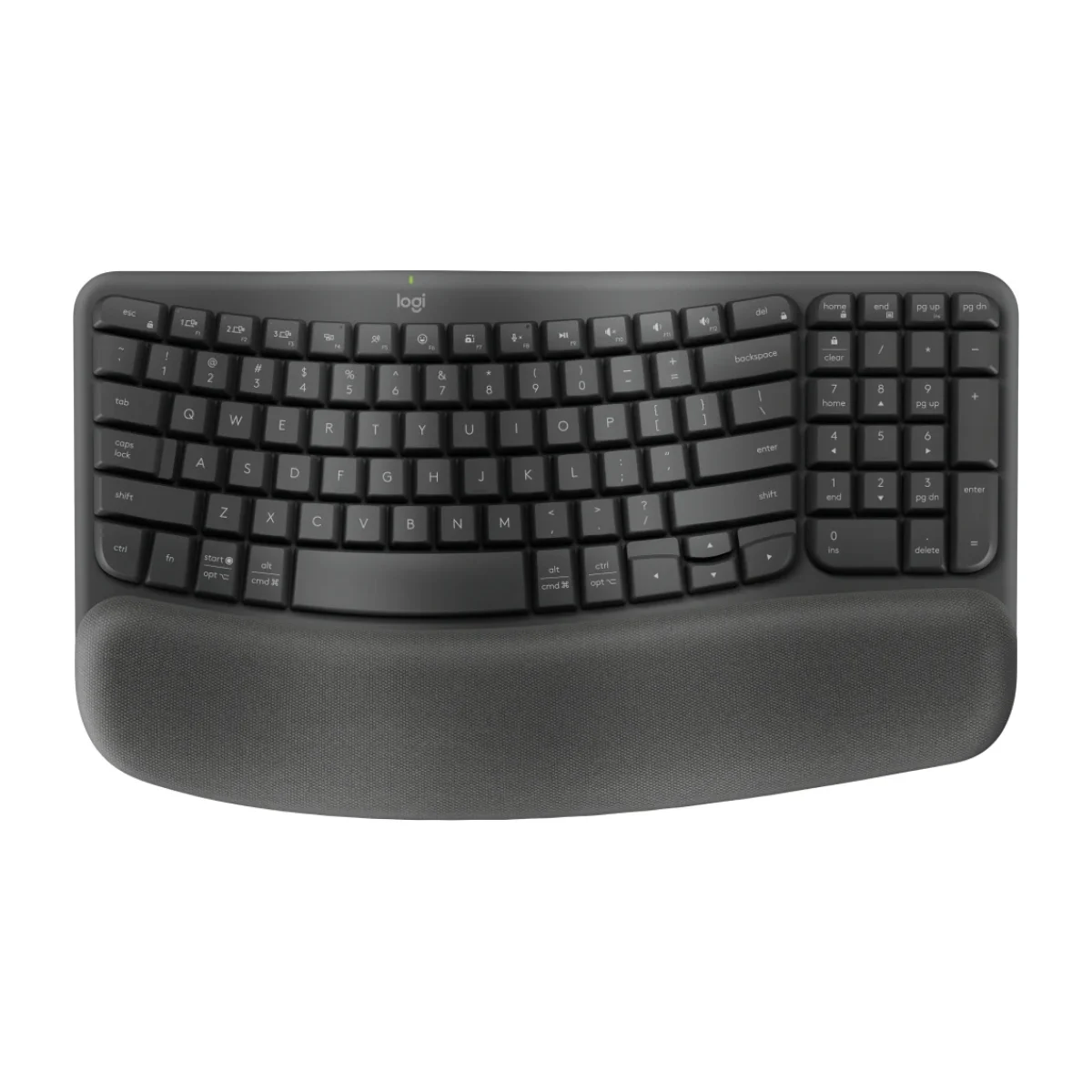Teclado Logitech WAVE KEYS Inalambrico USB Negro 920 012278