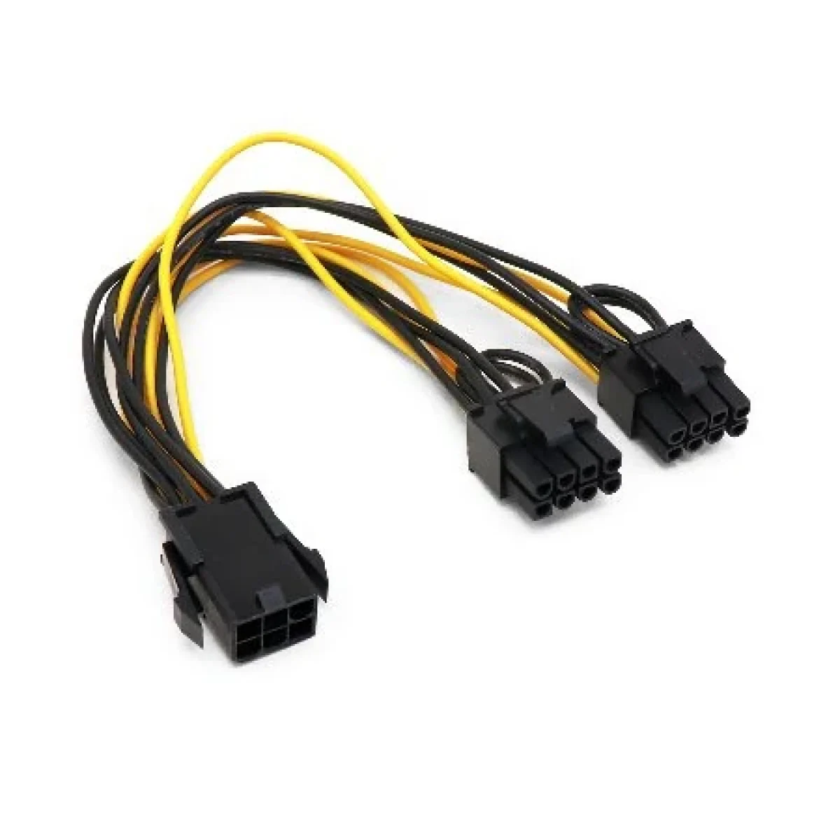 Cable Interno de Alimentacion BRobotix Adaptador PCI Express 6 Pines a 8 Pines Dual 20cm 963852