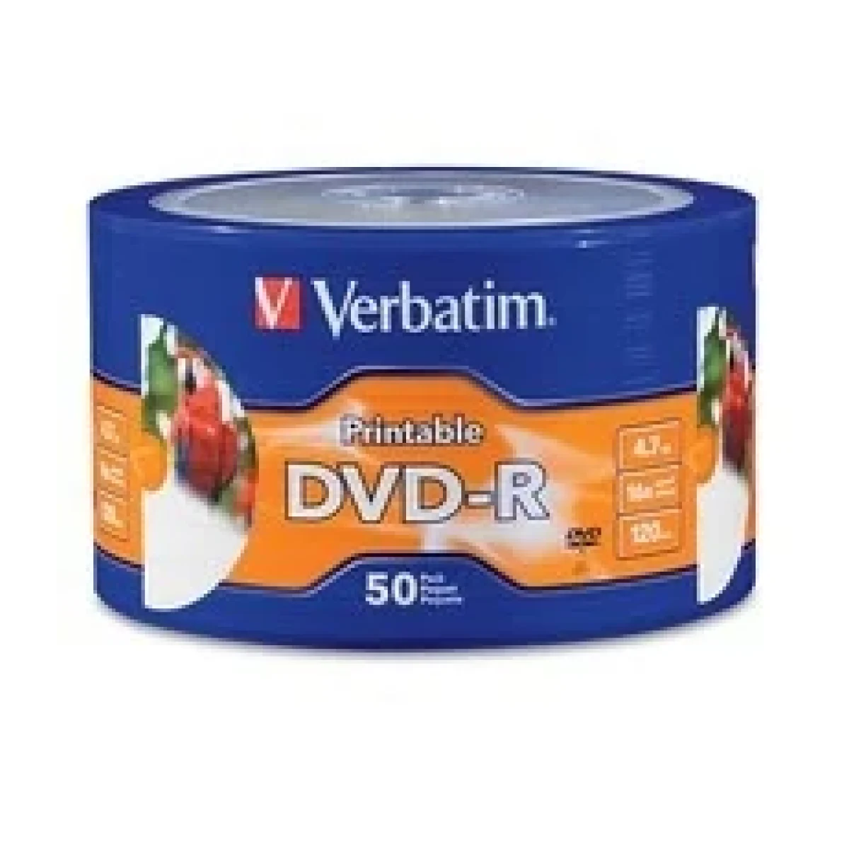 DVD R Verbatim 16X 47GB Paquete de 50 Piezas 97167