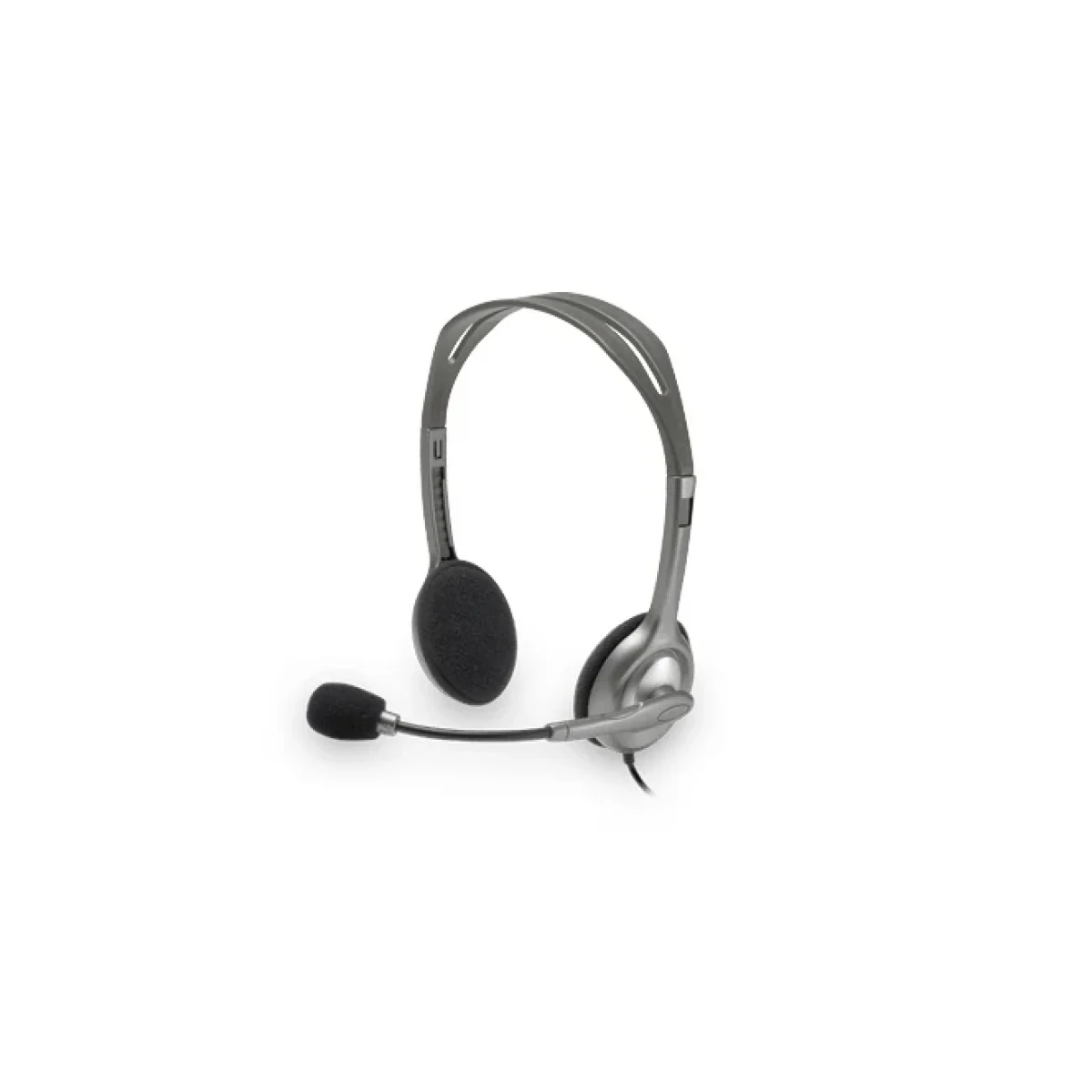 Diadema Logitech H111 Alambrico Microfono Gris 981 000612
