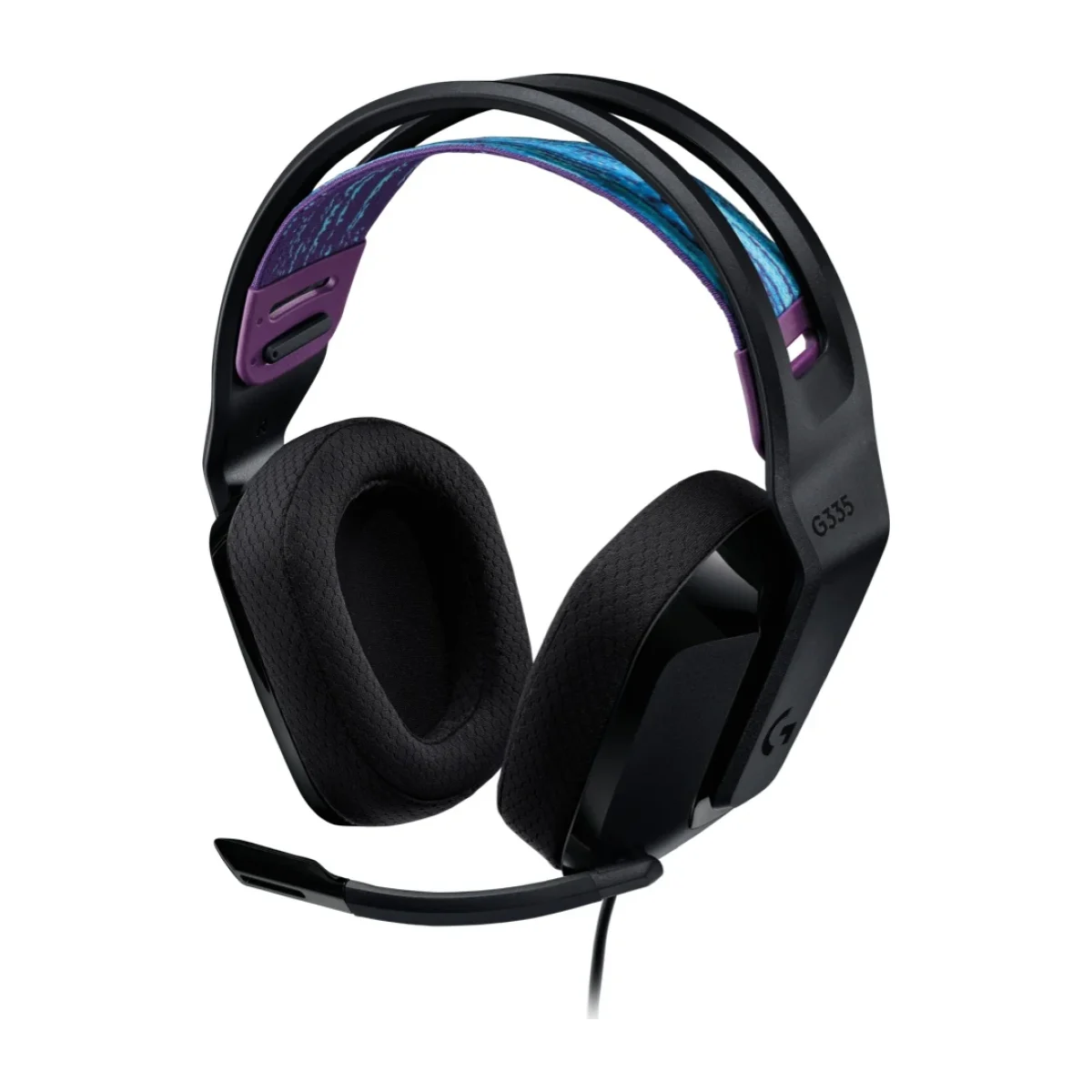 Diadema Gamer Logitech G335 Alambrico Microfono Negro 981 000977