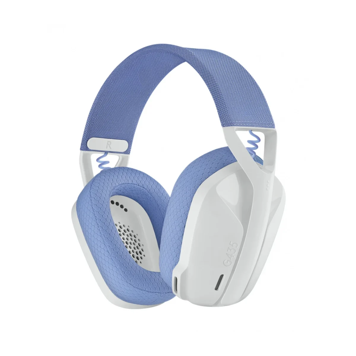 Diadema Gamer Logitech G435 Inalambrico Microfono Blanco con Lila 981 001073