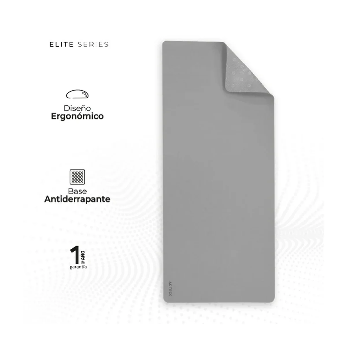 Mouse Pad Acteck Vibe Felt Plus TF620 XL Gris Claro AC 934503