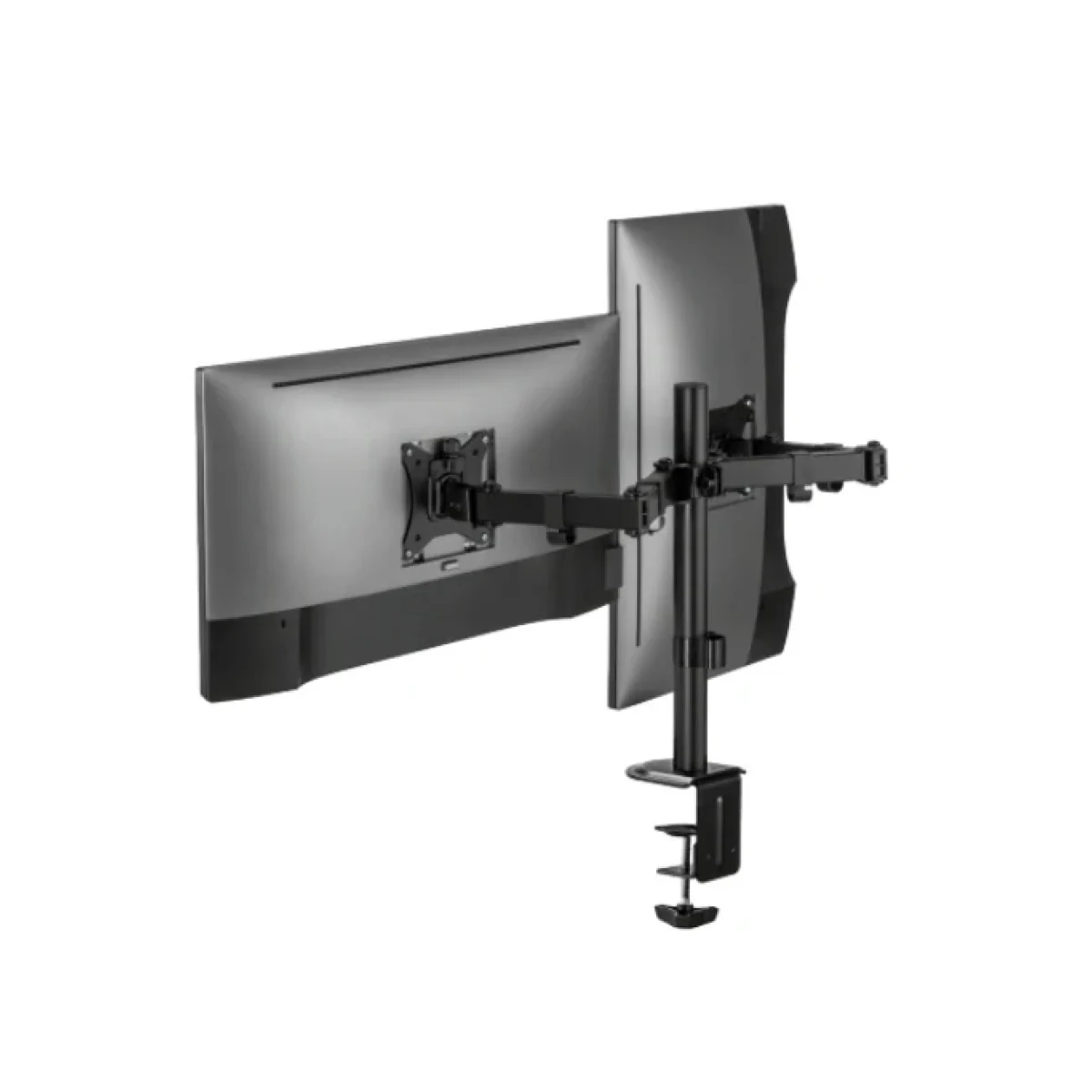 Soporte Acteck Enforce Zone SM490 Soporta 9 kg Para 2 Monitores AC 934602