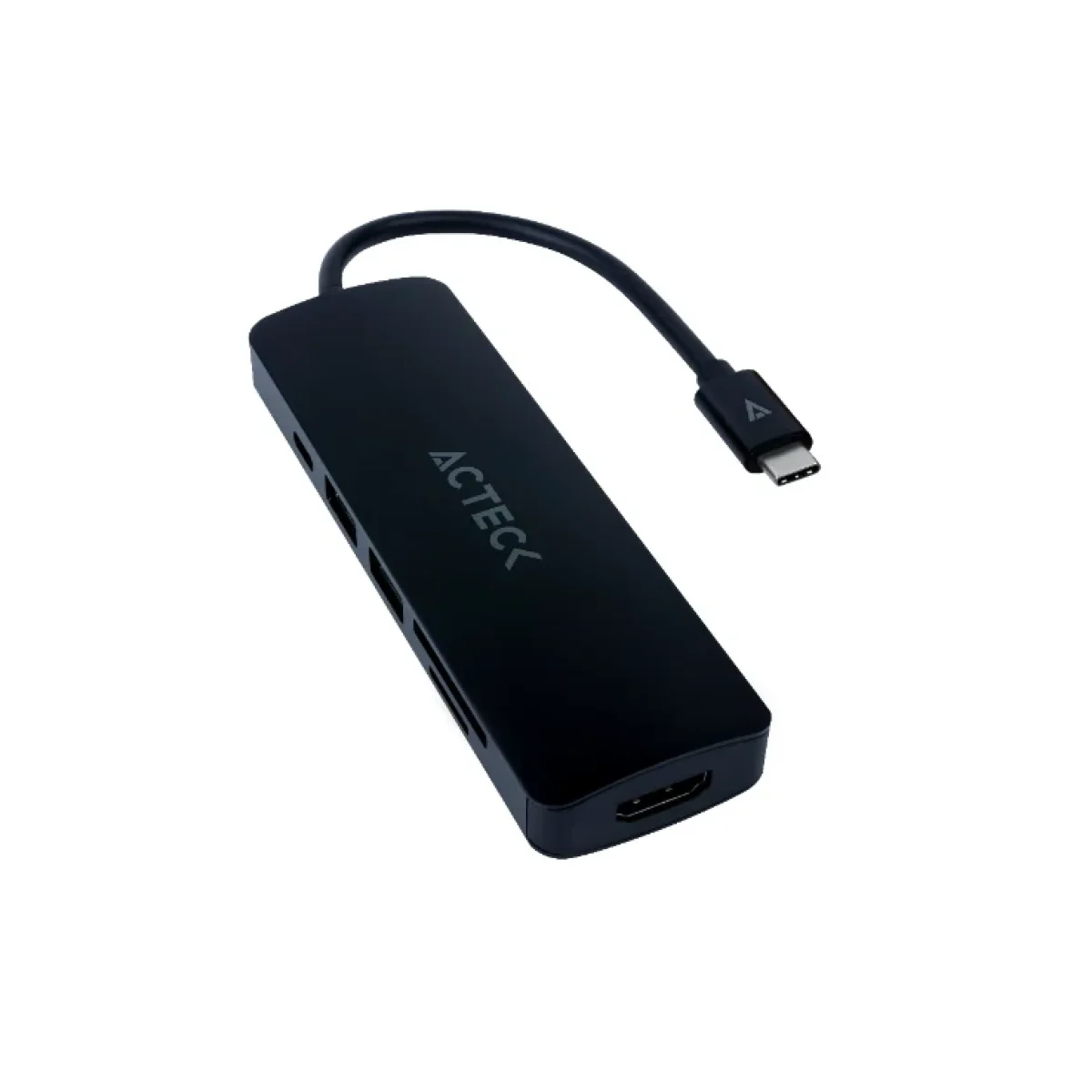 Hub USB Acteck GATE 6 DH660 USB C a HDMI 2x USB USB C Lector TF Lector SD AC 934619