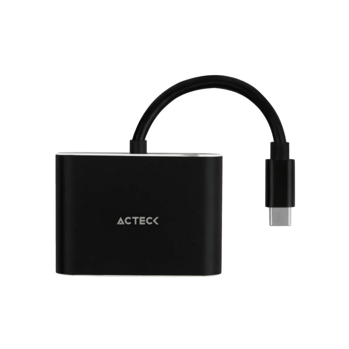 Adaptador Acteck Shift Plus AV420 USB C a HDMI VGA 10 cm 4K AC 934657
