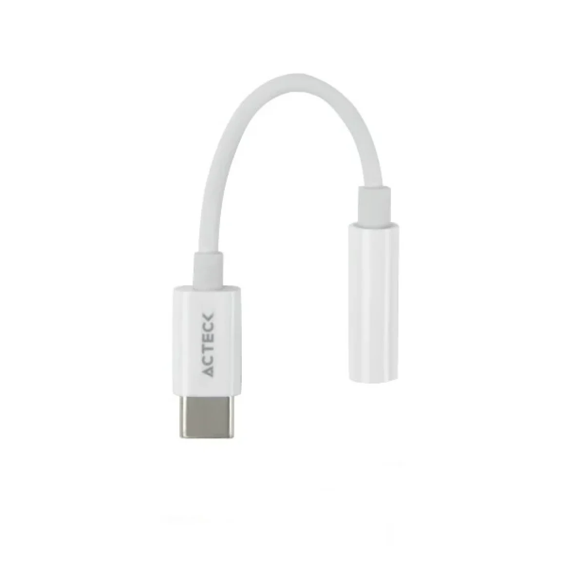 Adaptador Acteck Shift Plus AA405 USB C a 35mm Blanco AC 934831