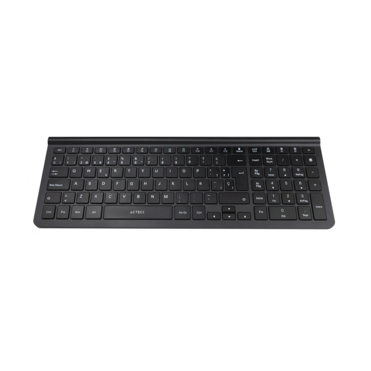 Kit de Teclado y Mouse Acteck Creator Edge Mk675 Inalambrico USB Multimedia Espanol Negro AC 934954