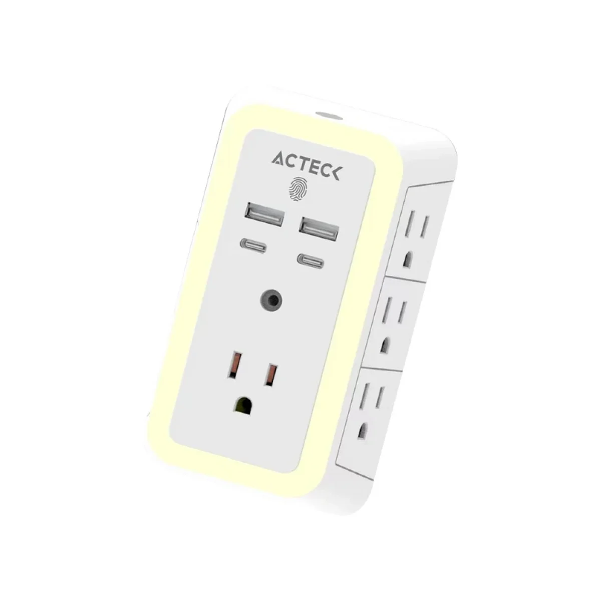 Conector de Pared Acteck ENERGON LUMINA CP515 7 Co AC 936484