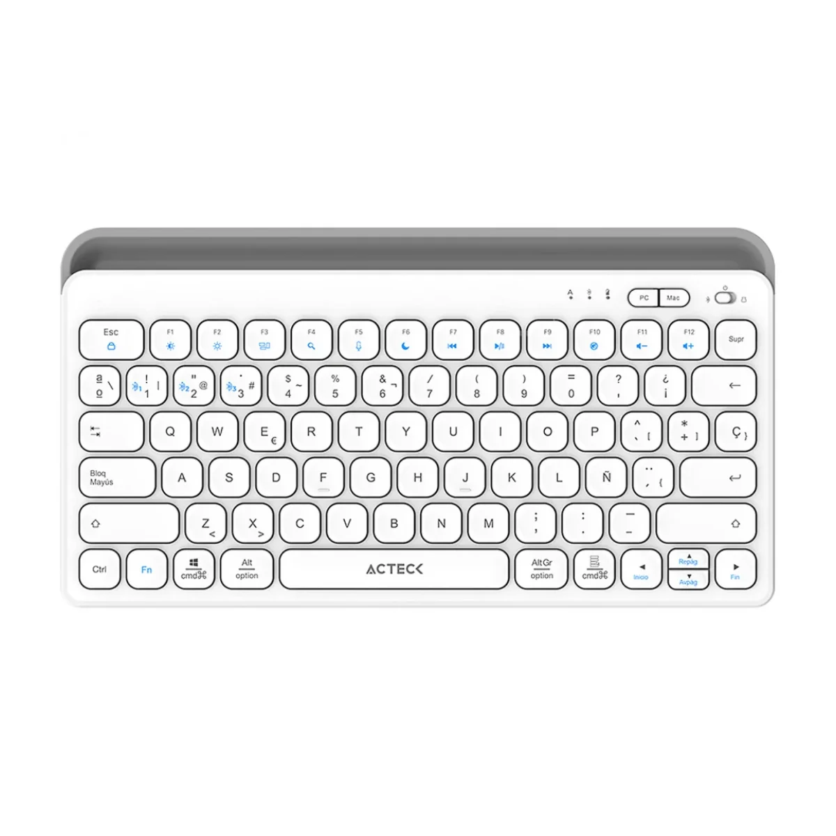Teclado Acteck Inspire Trek TI737 Inalambrico Blue AC 940139