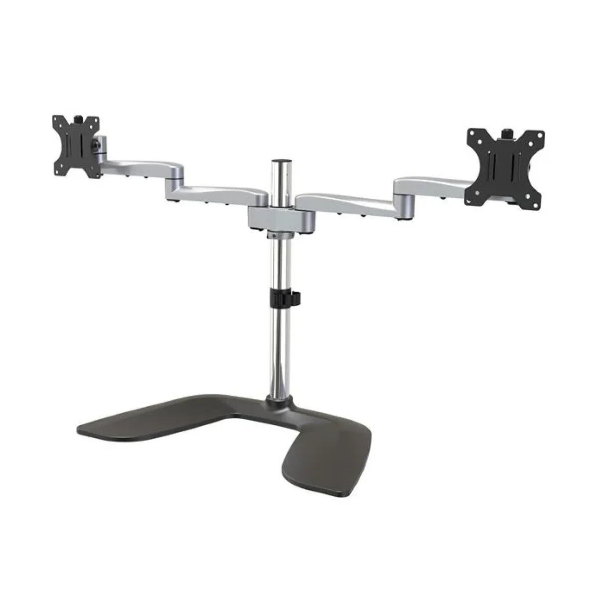 Soporte StarTechcom ARMDUALSS Hasta 32 Soporta 8Kg Para 2 Monitores Altura Ajustable ARMDUALSS