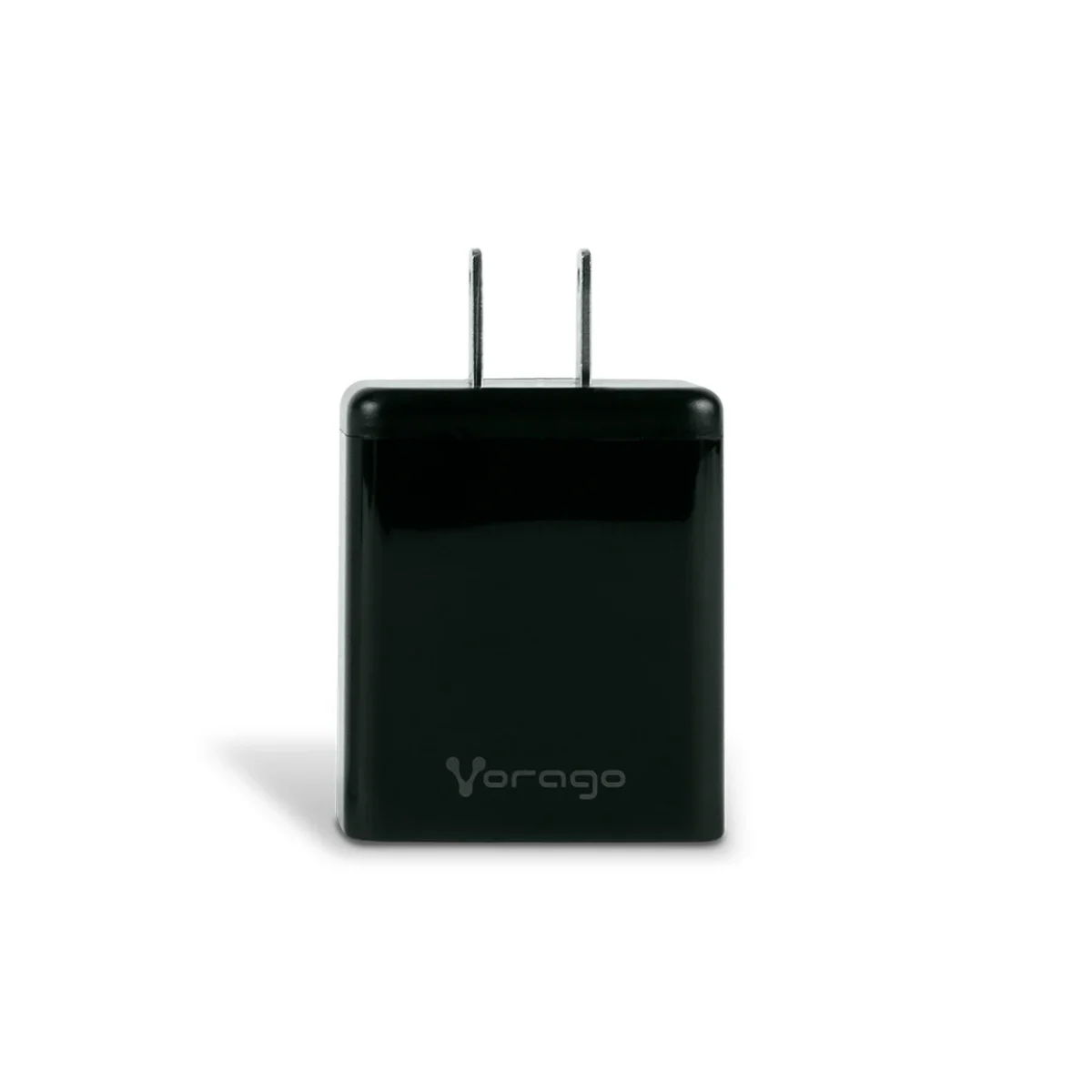 Cargador de Pared Vorago AU 350 USB 30 USB C Negro AU 350 BK