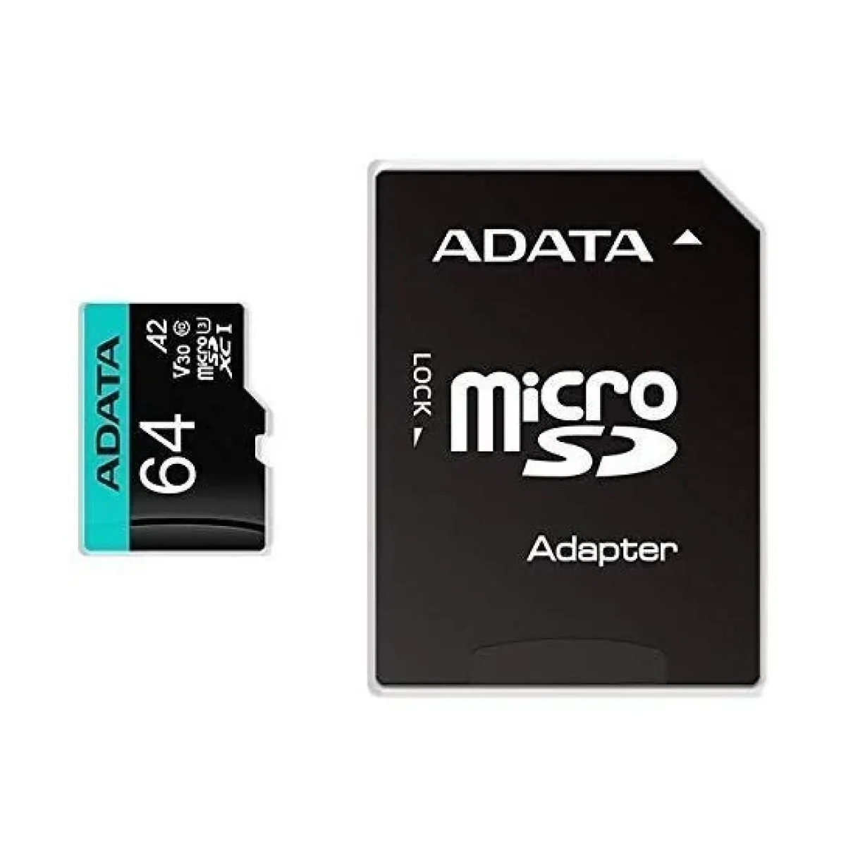 Memoria MicroSDXC ADATA Premier Pro 64GB C Adaptador AUSDX64GUI3V30SA2 RA1
