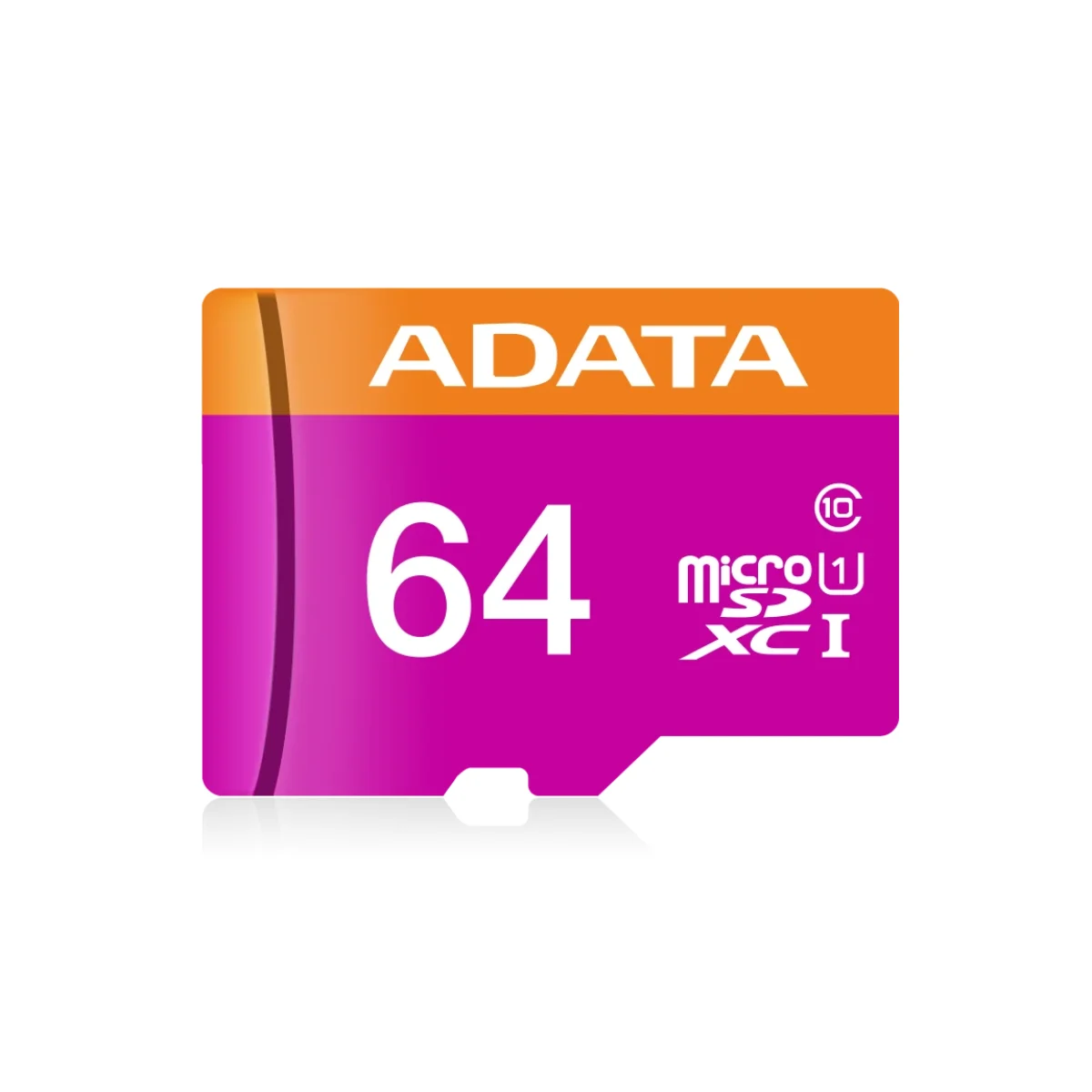 Memoria MicroSDXC ADATA 64GB Clase 10 UHS I C Adaptador AUSDX64GUICL10 RA1