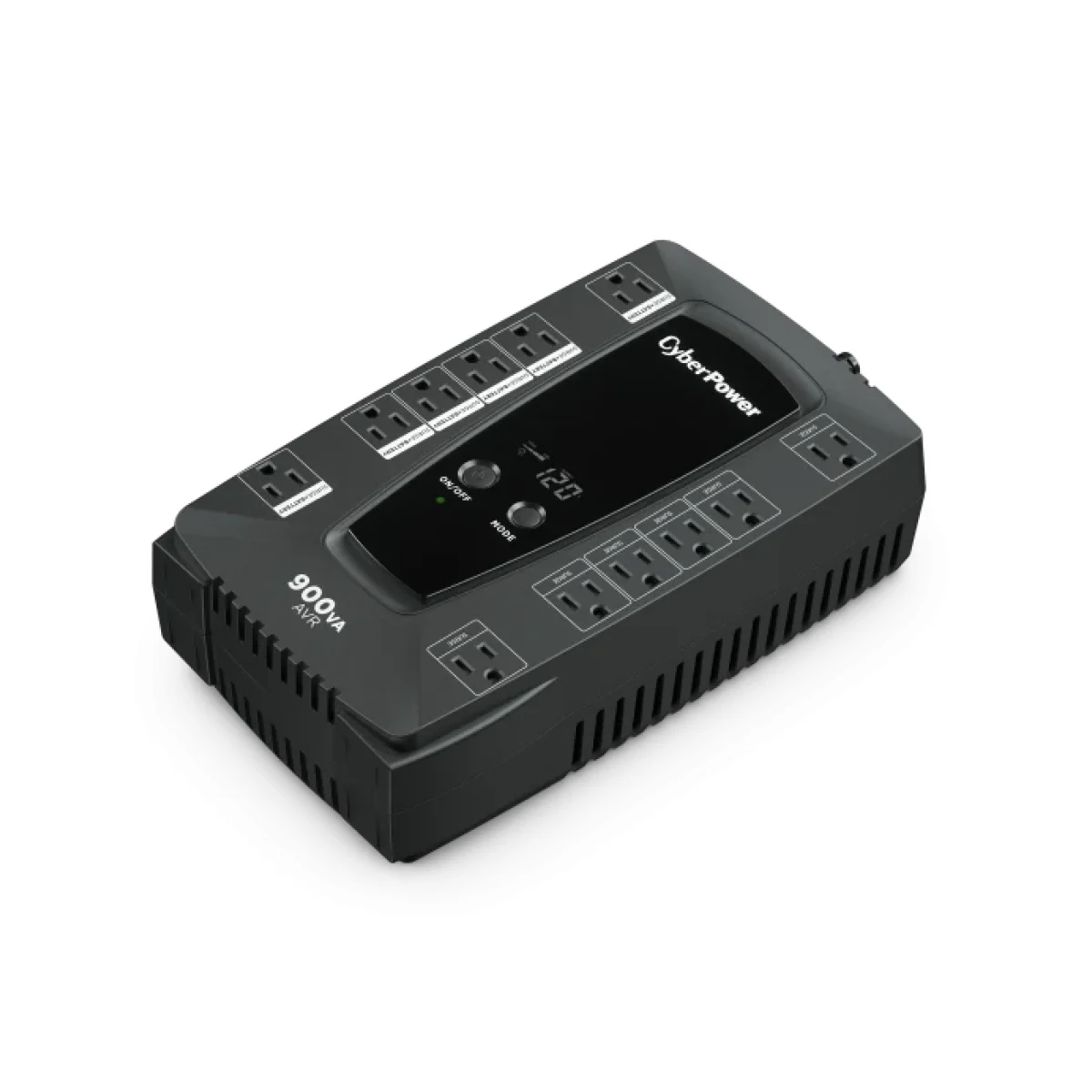 No Break CyberPower AVRG900LCD 900VA 480W 12 Contactos Linea interactiva AVR AVRG900LCD