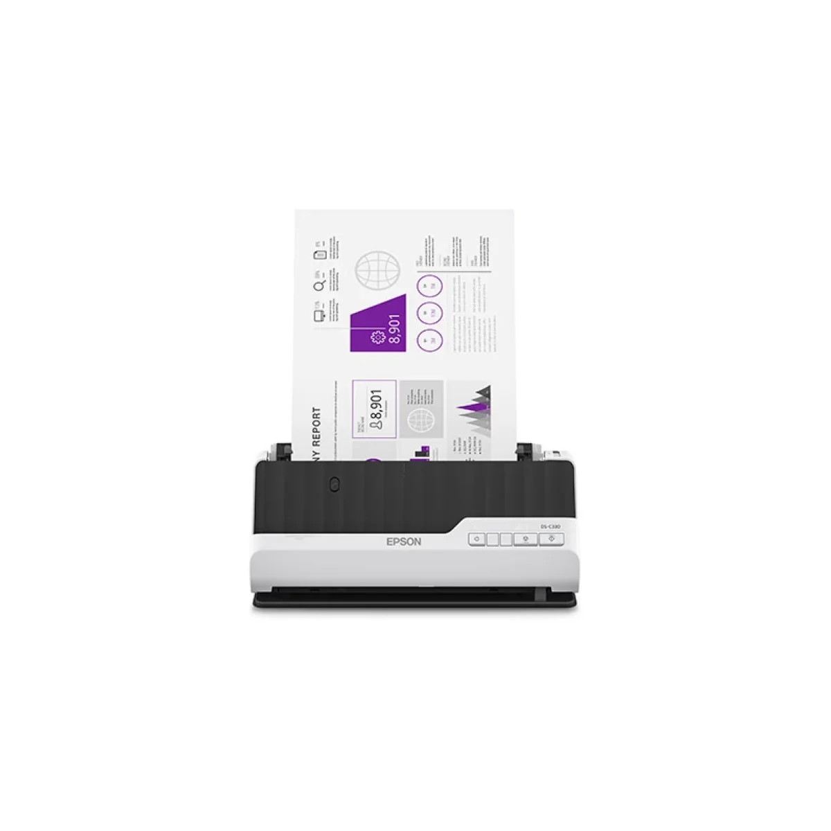 Escaner Compacto Epson DS C330 30 ppm 60ipm 600dpi B11B272201