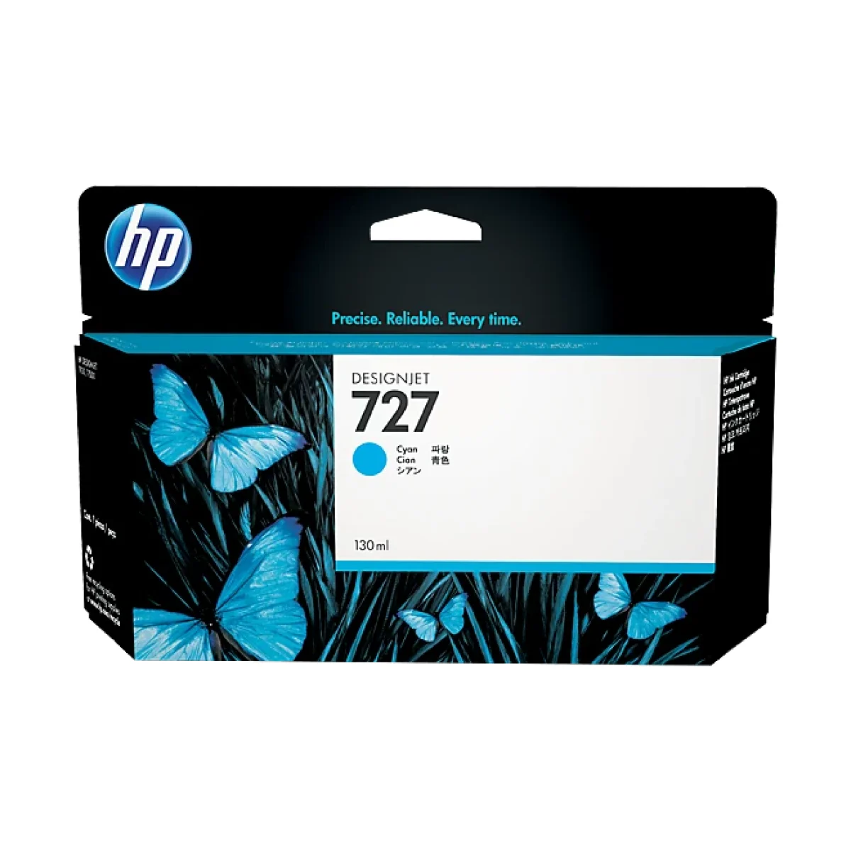 Cartucho De Tinta Hp 727 Cian Original B3P19A B3P19A