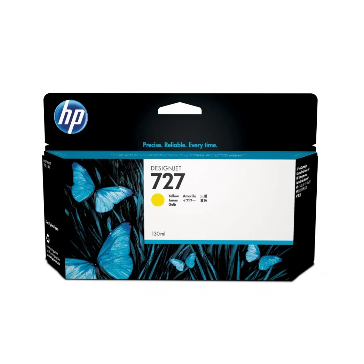 Cartucho De Tinta Hp 727 Amarillo Original B3P21A B3P21A