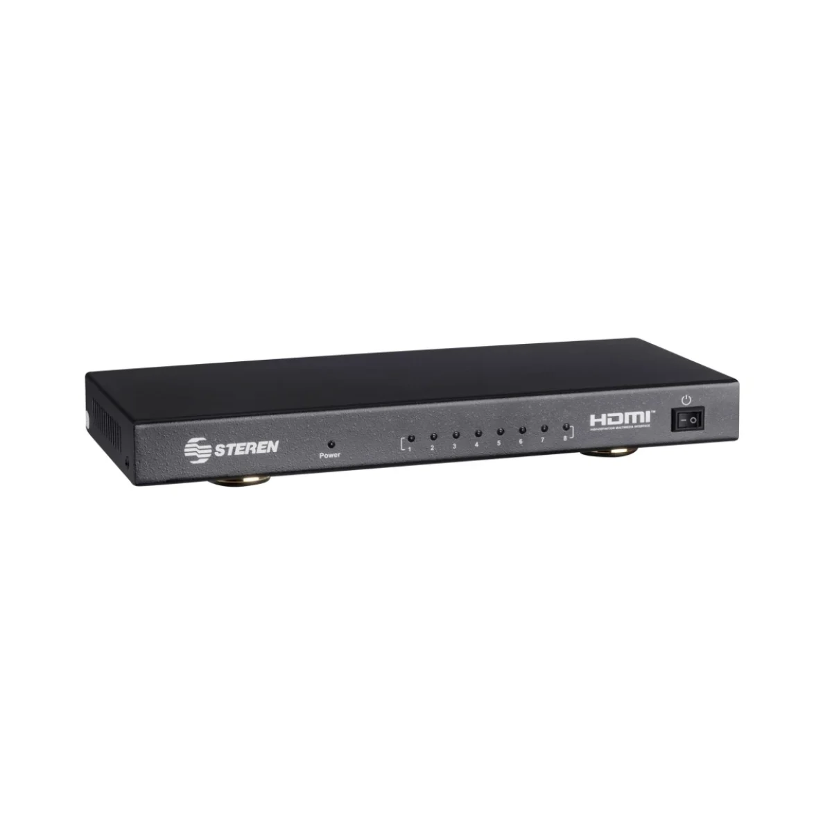 Switch de Video Steren BOS 408 8x HDMI Negro BOS 4 BOS 408