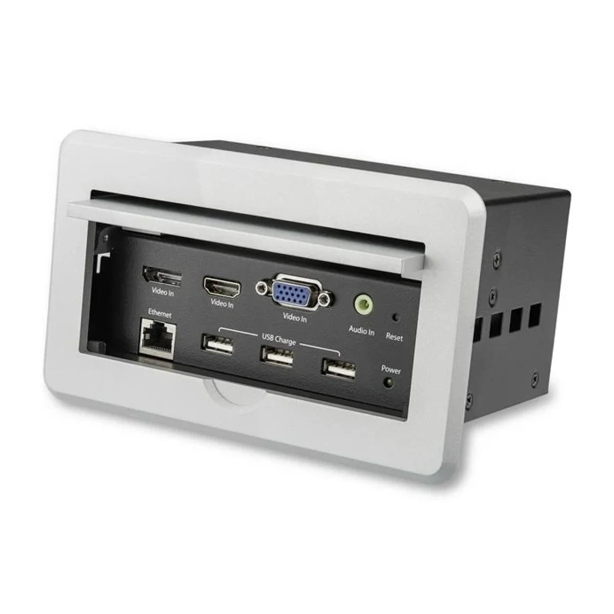 Caja de Conectividad AV StarTechcom BOX4HDECP2 3840 x 2160 VGA DisplayPort HDMI USB 20 BOX4HDECP2