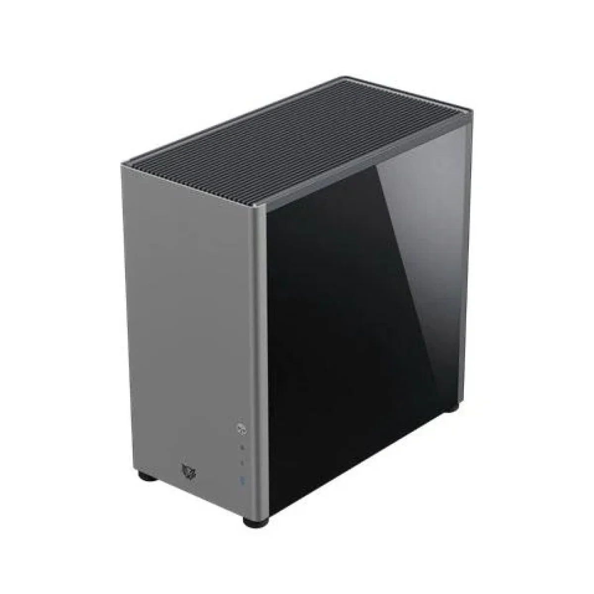Gabinete Gamer Balam Rush ERIS SPECIAL GM985 Media Torre ATX Micro ATX Mini ITX Panel Lateral Gris BR 935654