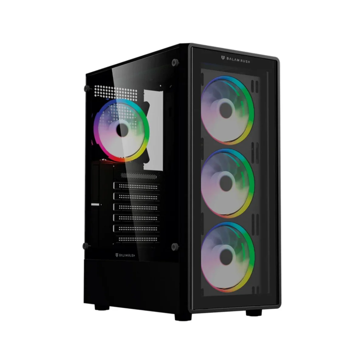 Gabinete Gamer Balam Rush DRAGONFLY II CRYSTAL GM745 Media Torre ATX Micro ATX Mini ITX Panel Lateral BR 935968