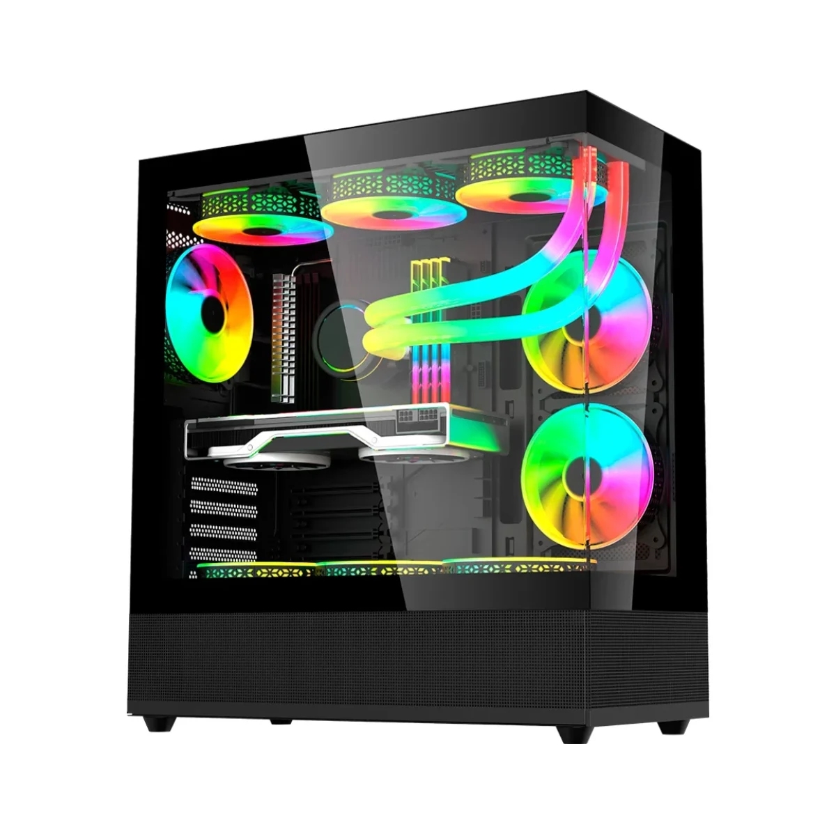 Gabinete Gamer Balam Rush Tank Super 9200 TB Media BR 938723