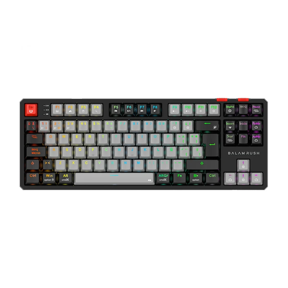 Teclado Gamer Balam Rush Level Pro GK990 Inalambri BR 940368