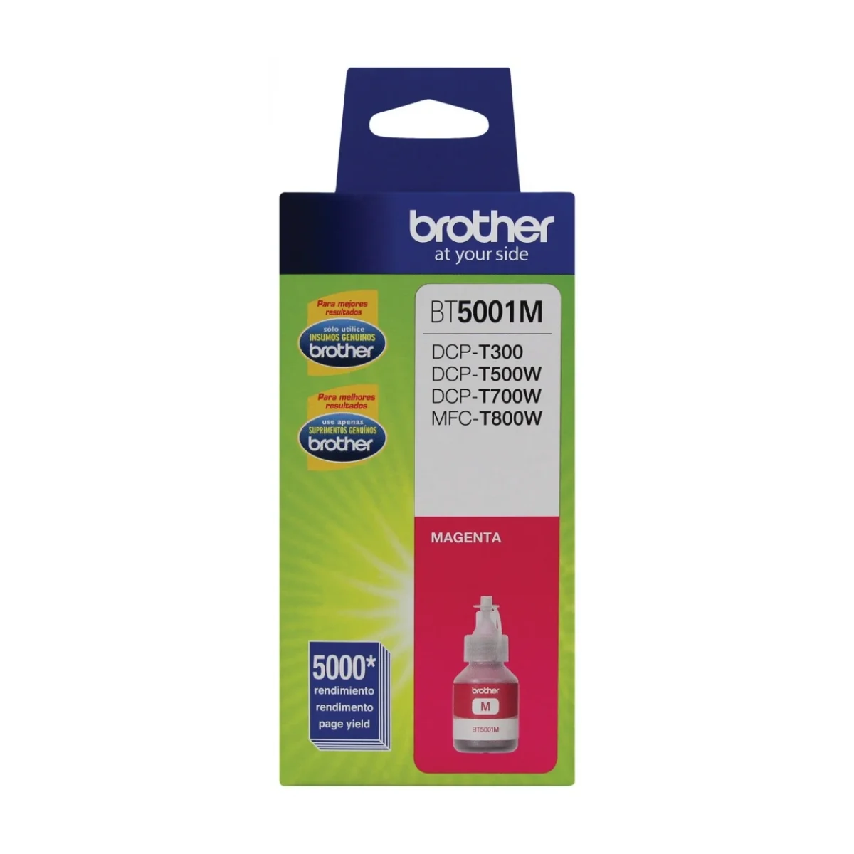 Botella De Tinta Brother Bt5001M Magenta BT5001M