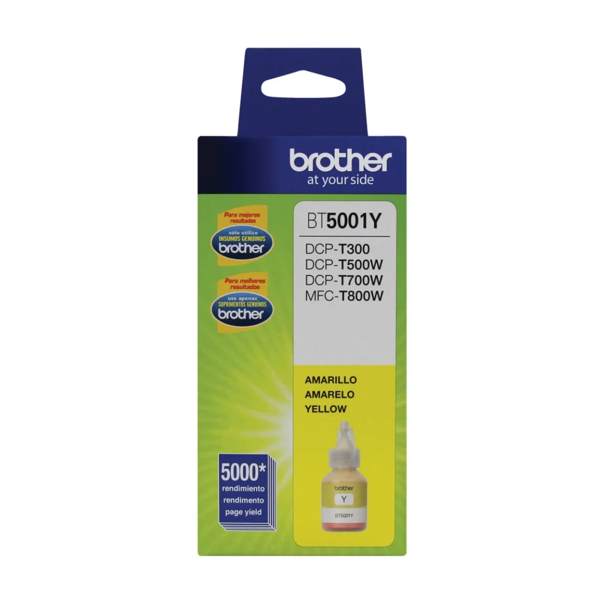 Botella De Tinta Brother Bt5001Y Amarillo BT5001Y