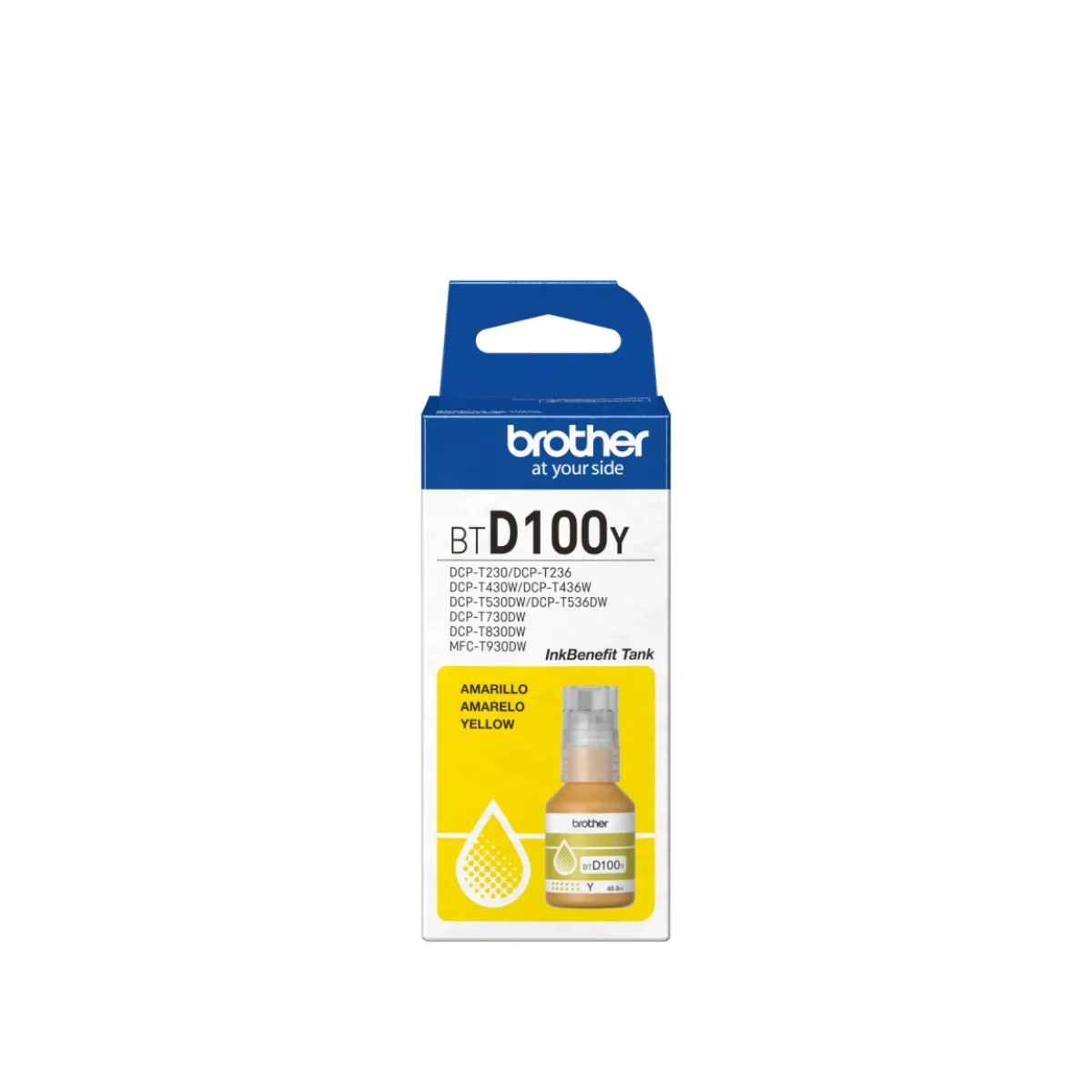 Tinta Brother BTD100Y Amarillo BTD100Y BTD100Y
