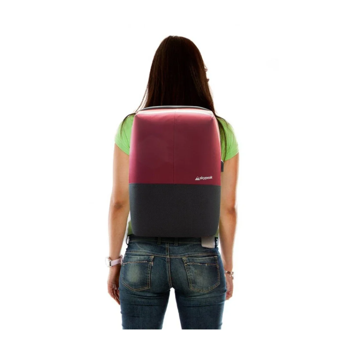 Mochila Skypeak BTS 115PO Antirrobo 15 6 Rojo con BTS 115PO