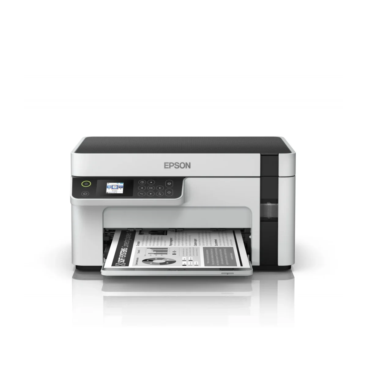 Multifuncional Epson EcoTank M2120 Monocromatica 15 ppm Inyeccion de Tinta USB 20 C11CJ18301